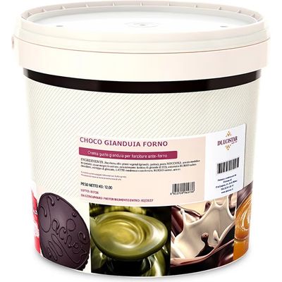 Šokoladinis lazdyno riešutų skonio kremas Choco Gianduia, DULCISTAR, 6 kg